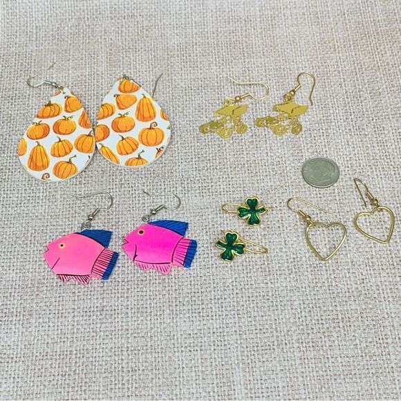 Novelty Earrings Bundle  - Picture 1 of 5